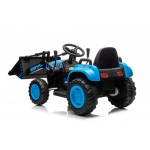 Elektrický traktor s lyžicou BW-X002A- modrý